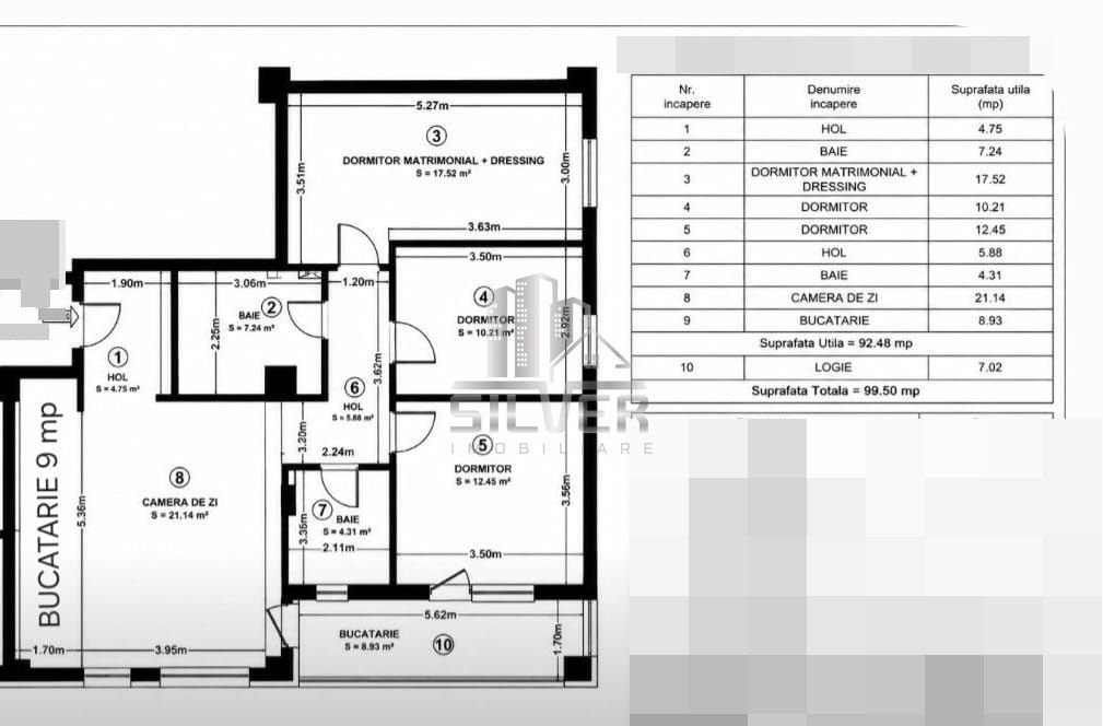 Apartament cu 4 camere la 5 minute de Vivo Mall. - Poză 5