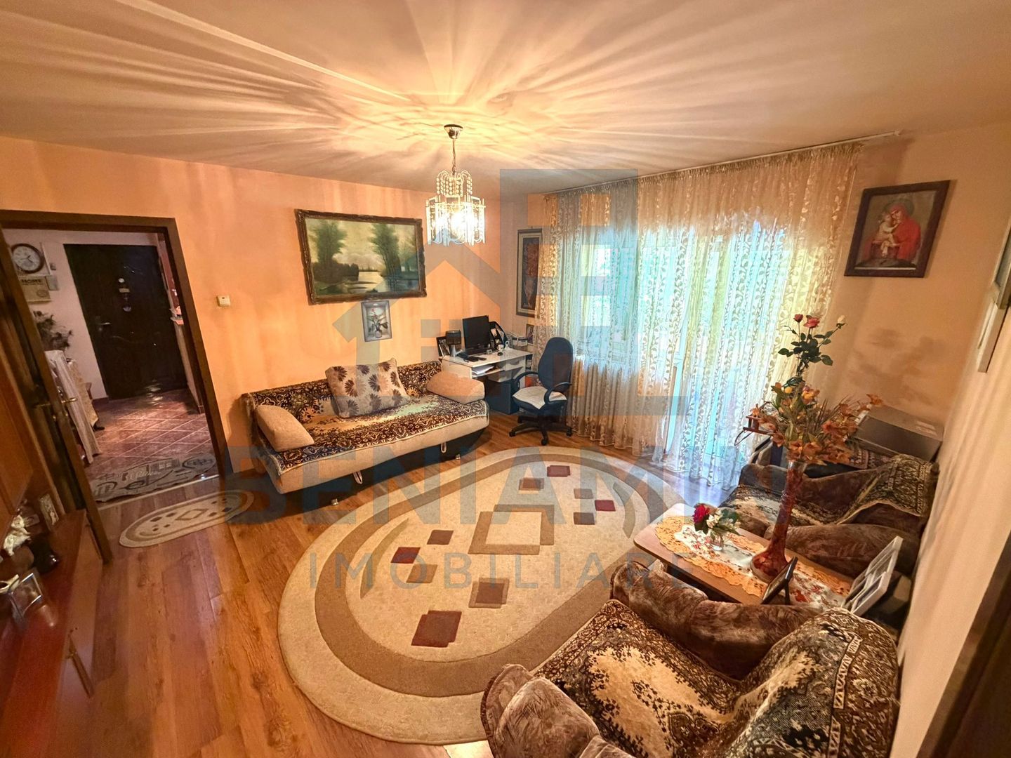 Apartament cu 2 camere la parter cu balcon - Brazda lui Novac 55mp - Poză 1