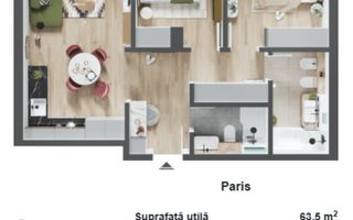 Apartamente de vanzare 2,3,4 camere Prima Urbana, Oradea - Poză 7