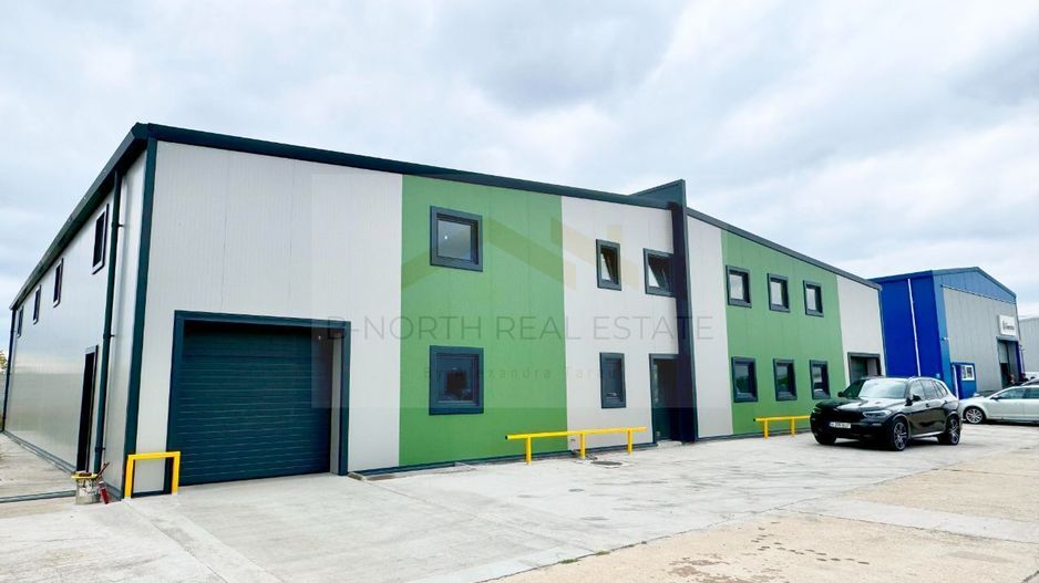 Hală nouă de închiriat 500 mp cu birou și acces TIR | lângă autostrada A2 - Poză 8