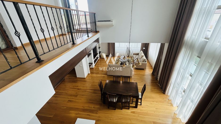 Penthouse de inchiriat, zona buna, terasa mare, mobilat si utilat - Poză 1