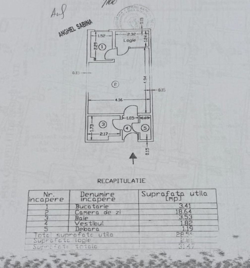 GARSONIERA RENOVATA | MOBILATA SI UTILATA MODERN | DRUMUL TABEREI - Poză 11