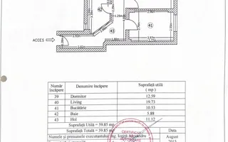 2 Camere Demisol inalt si luminos | 60 mp | Păcii - Loc de Parcare - Poză 11