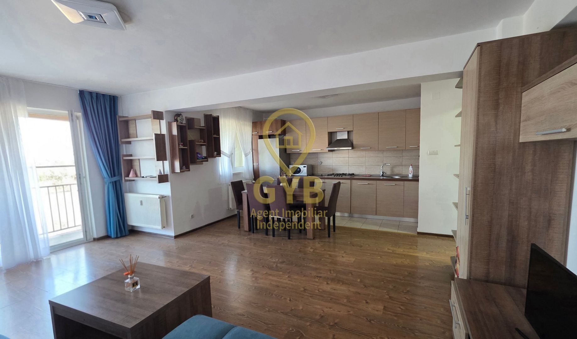 De închiriat apartament cu 3 camere în bloc nou -  Prima Nufărul - Poză 2
