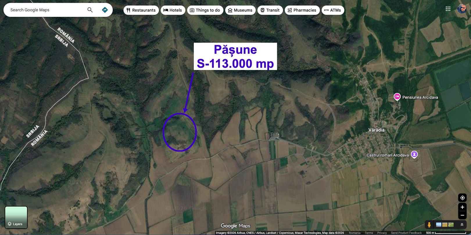 Pășune 11,3 ha – Vărădia, Caraș-Severin – 6.000 €/ha - Poză 1