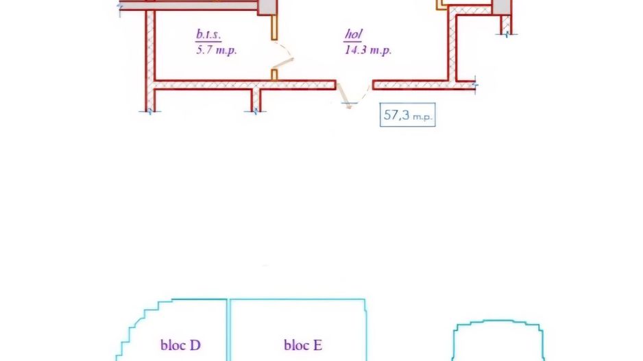 Vânzare, apartament, 2 camere, strada Cartușa, Durlești - Poză 2