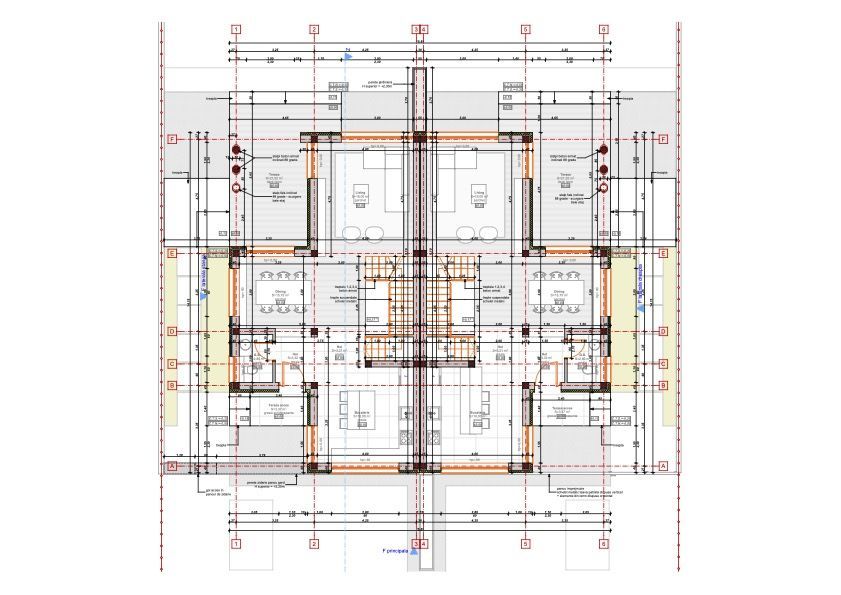 Duplex modern – arhitectură contemporană, spații luminoase - Poză 19
