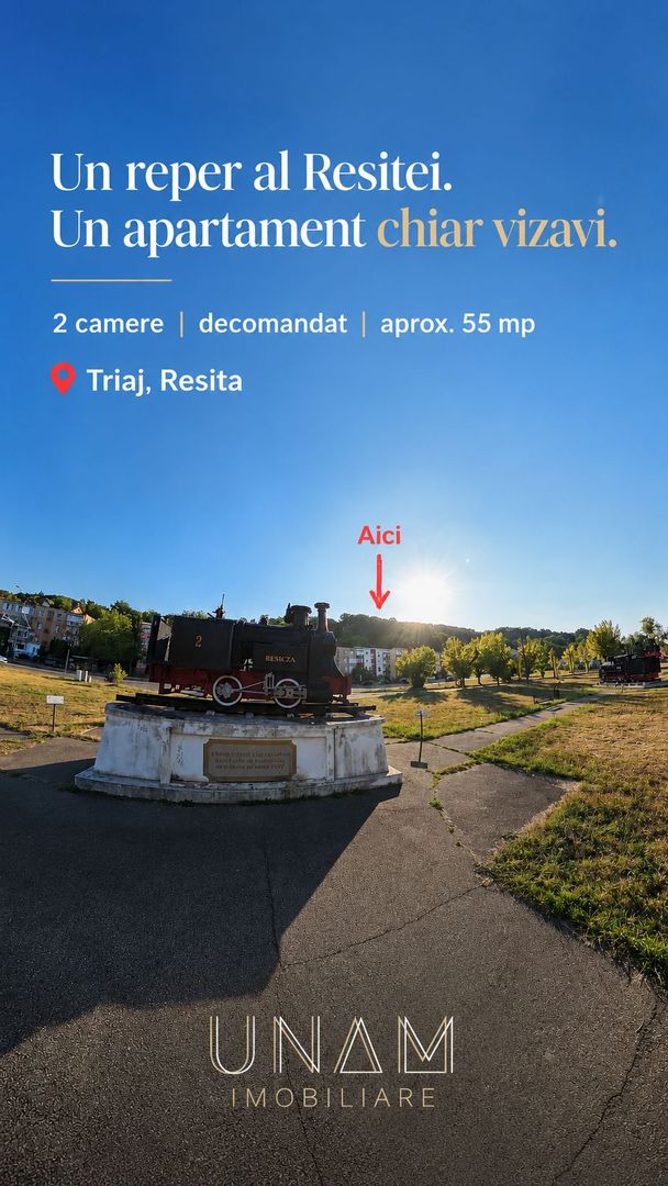 2 camere decomandate | Etaj1 | 55 mp | Triaj - Muzeul Locomotivelor | Resita - Poză 20