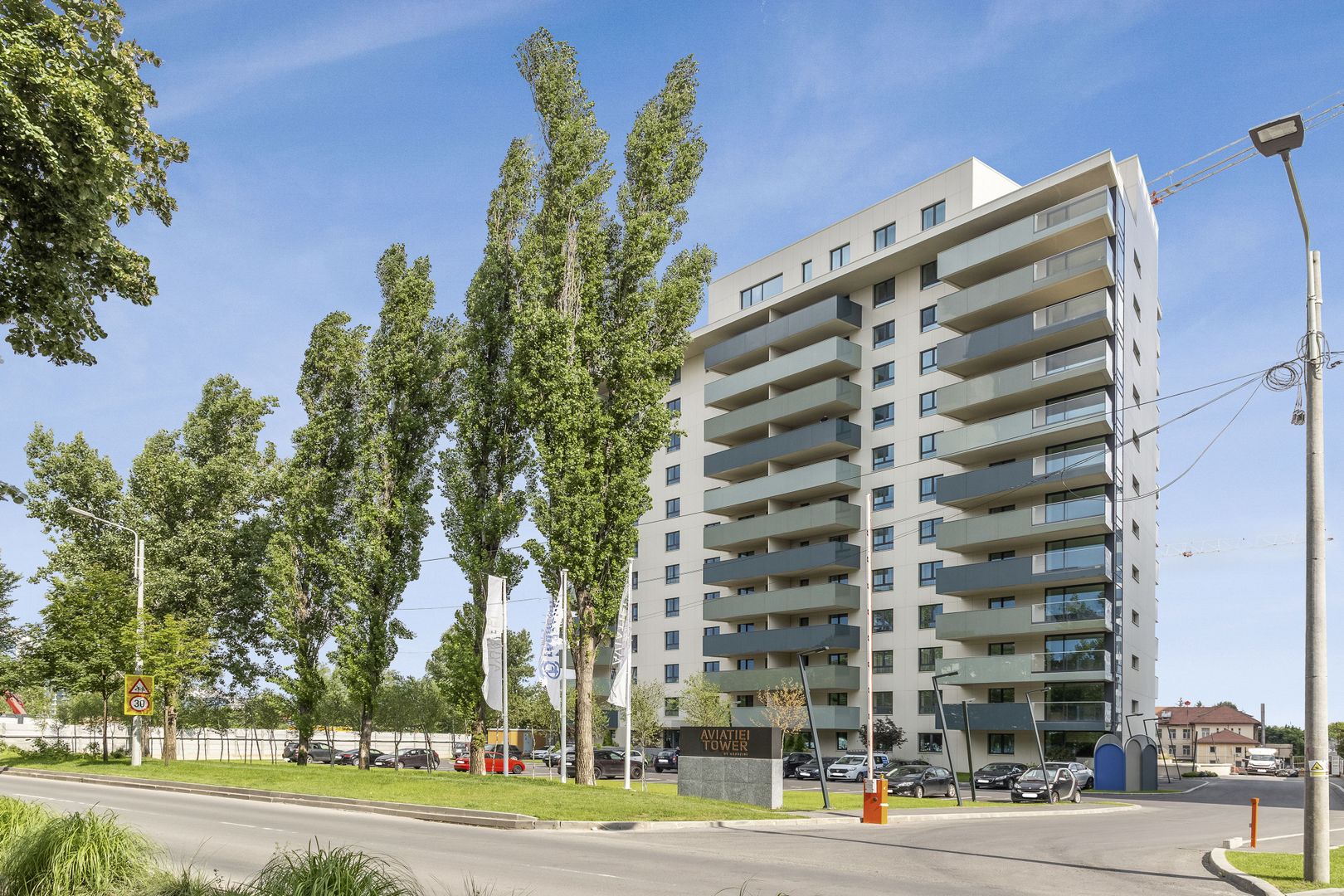 Apartament modern cu 2 camere în Aviatiei Tower I Vedere Libera - Poză 15