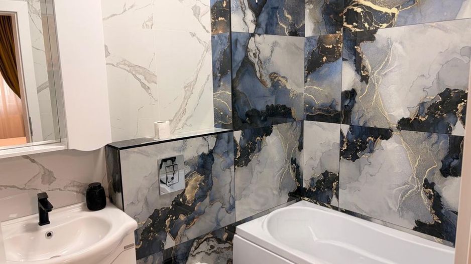 Apartament modern 3 camere 2 bai 2 locuri de parcare balcon Selimbar - Poză 6