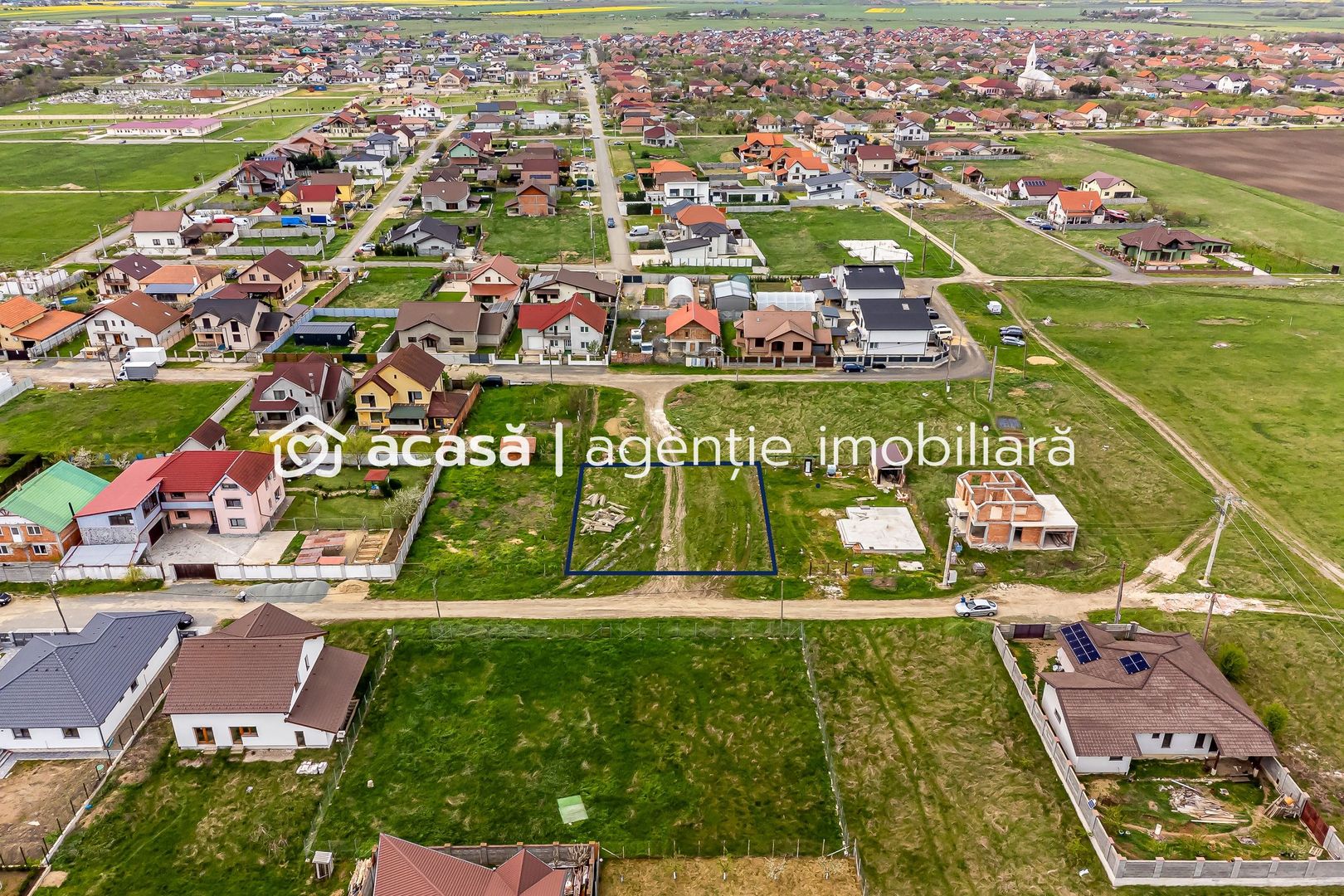 PRET NOU! Teren intravilan 748 mp - Sanleani, Arad - COMISION 0% - Poză 2