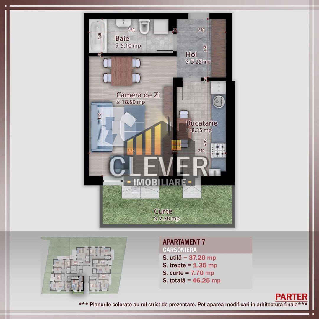 Garsoniera decomandata Theodor Pallady Pret PROMO - Poză 1