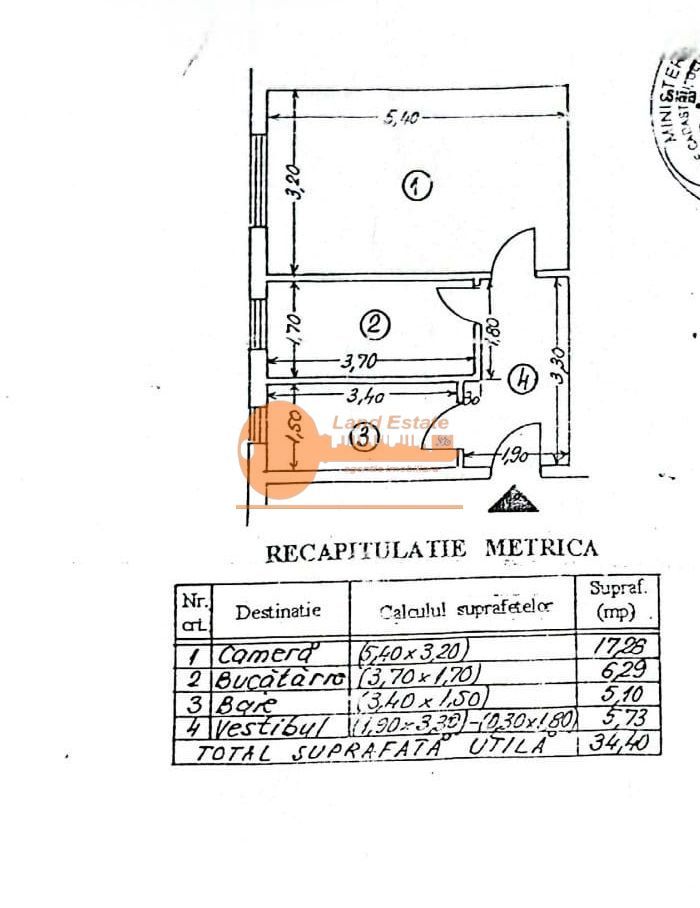 Garsonieră Rahova, 34 mp – perfectă pentru locuit sau birou - Poză 4