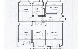 Bloc P+9 in zona Calea Calarasilor - Poză 30