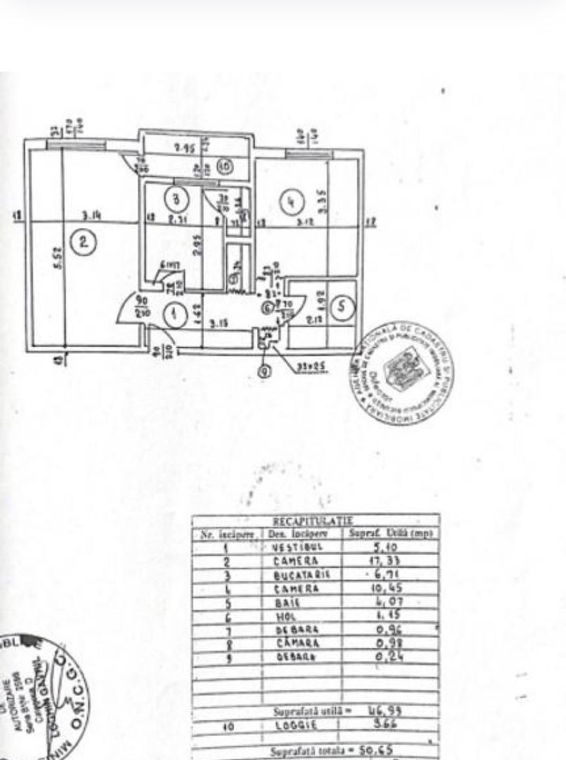 Apartament Sebastian -  Rahova la doar 2,5 km de Unirii ( comision 0 ) - Schiță 22