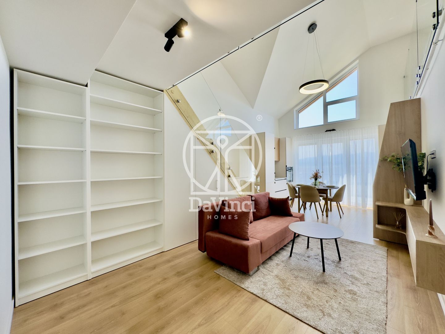 Penthouse 3 camere, intabulat, mobilat si utilat (NCL-29D-Ra-ap.8) - Poză 2