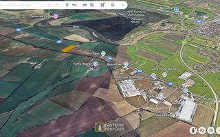 Teren 21.000 mp – Arad, Zona Industrială Sud – Acces A1 - Poză 3