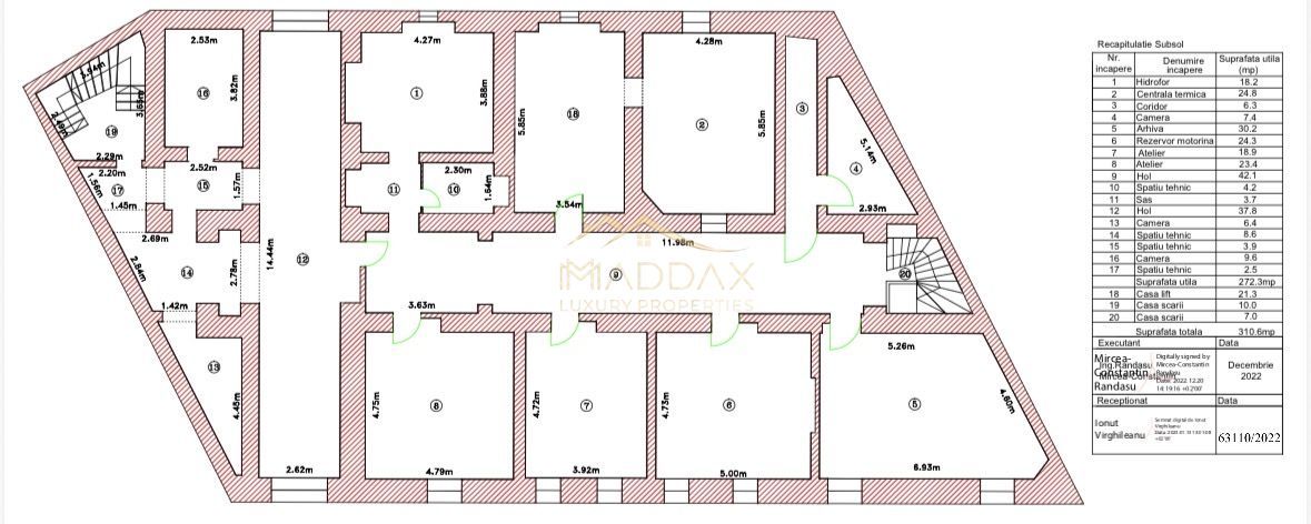 De Vanzare-Central/Cismigiu ~ Spatiu Birouri/Clinica/Centru Infrumusetare - Poză 18