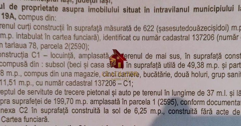Casa + teren 622 mp strada Saulescu - zona Ultracentrala Iasi, nu rata - Poză 3