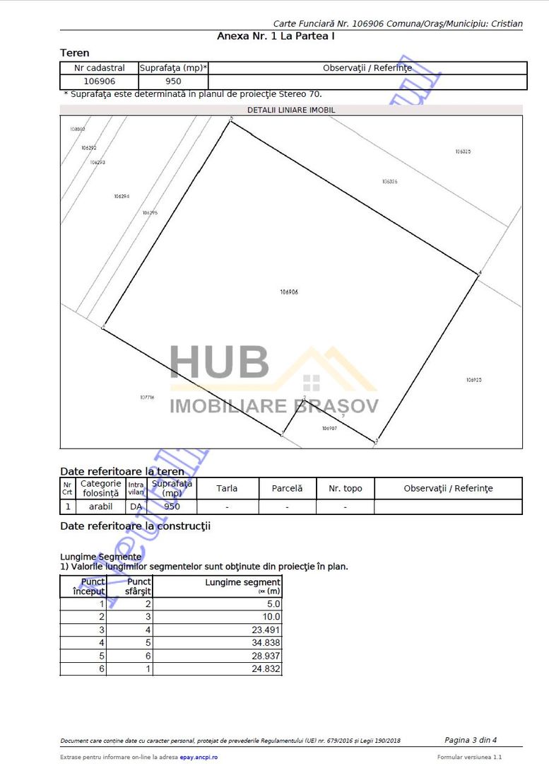 De vanzare Teren cu PUZ aprobat - Zona Comerciala | Toate Utilitatile si Asfalt - Poză 6
