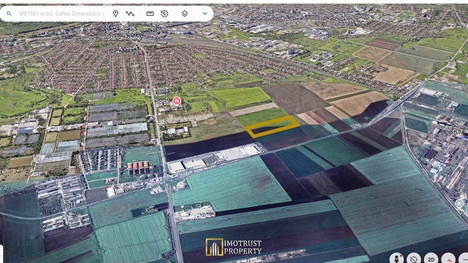 De vânzare Teren Intravilan 62.700 mp – Arad, Grădiște - Poză 3