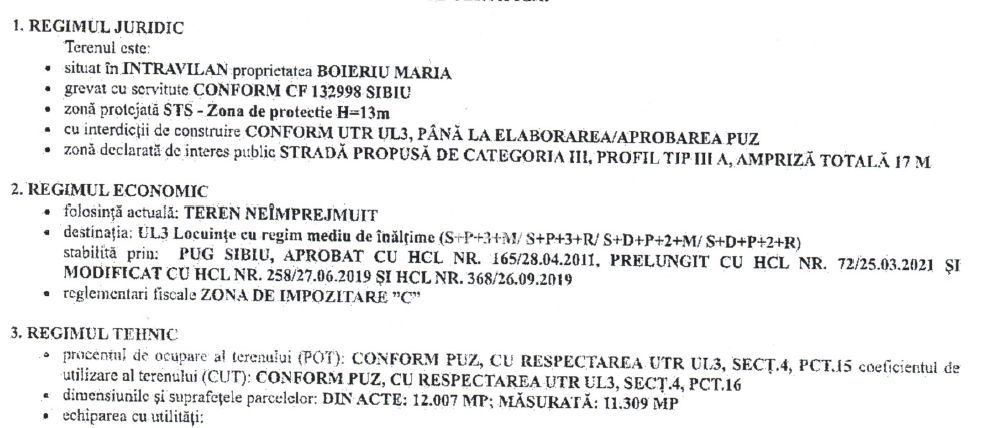 Teren intravilan situat in Sibiu, Calea Surii Mici - Poză 3