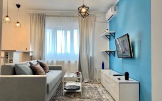 Centrala proprie bloc nou studio renovat mobilat Ozana - Poză 1