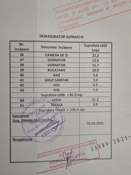 De Vanzare Penthouse 3 Camere +Terasa 51mp, DrumulTaberei - Poză 16