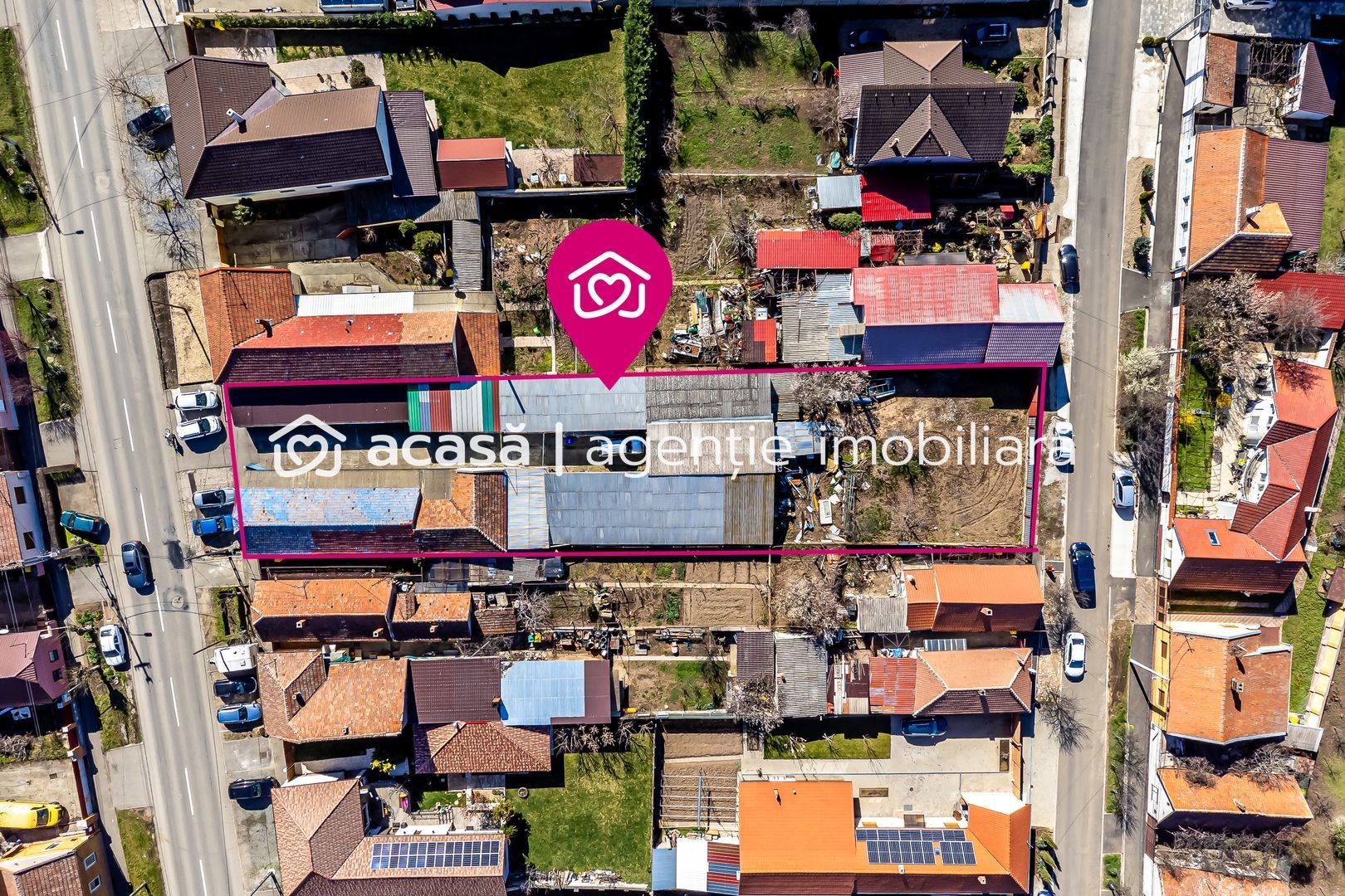 Două fronturi stradale, 1.358 mp teren, Aradul Nou - Poză 2