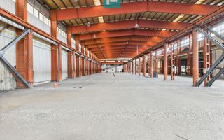 Hală industrială cu pod rulant și parcare betonată - Poză 8