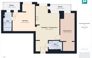 Apartament 3 cam.– Pipera | Rond OMW MTM RESIDENCE - Poză 7