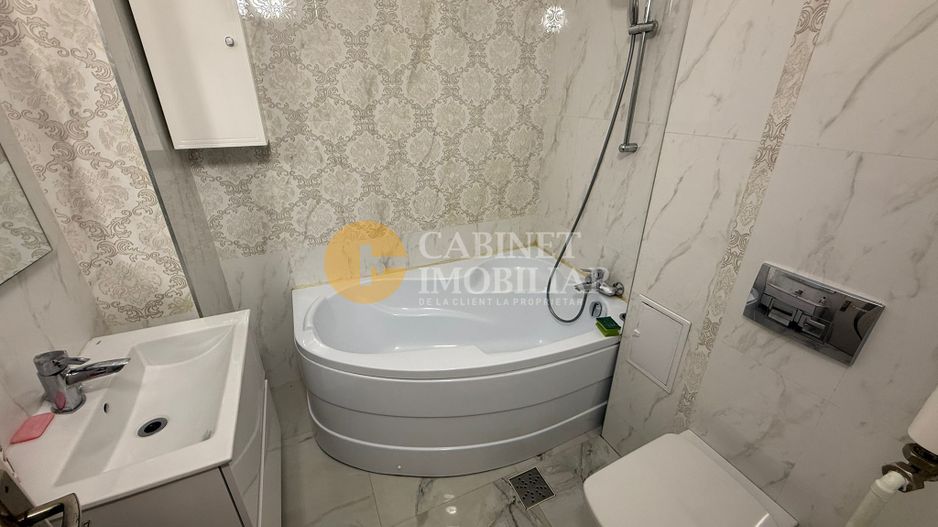 3 camere+ 2 Bai - Renovat- Utilat/Mobilat - Etaj Intermediar - Zona Dacia - Poză 6