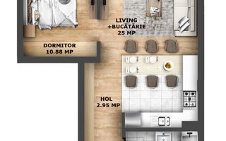 Apartament Modern 2 camere, Strada Oașului, Cluj - Poză 7