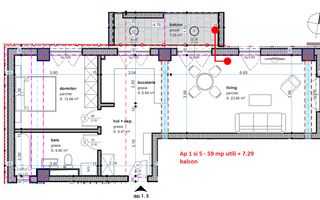 Dâmbovița-Șagului | Bloc Nou | 2, 3 și 4 Camere | Penthouse | Parcare subterana - Poză 4