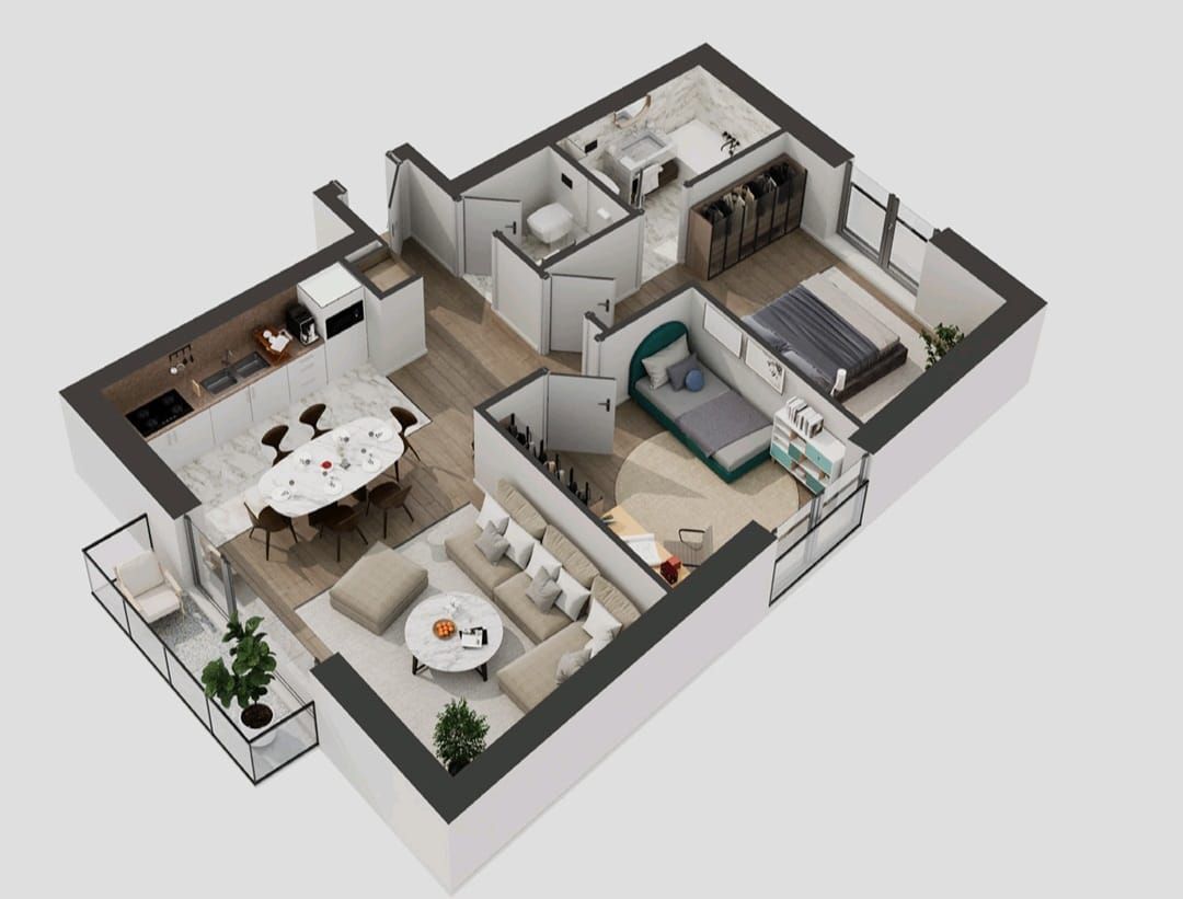 APARTAMENT 3 CAMERE I PROIECT ULTRALUX I BLOC BOUTIQUE  I ZONA BANEASA - Poză 5