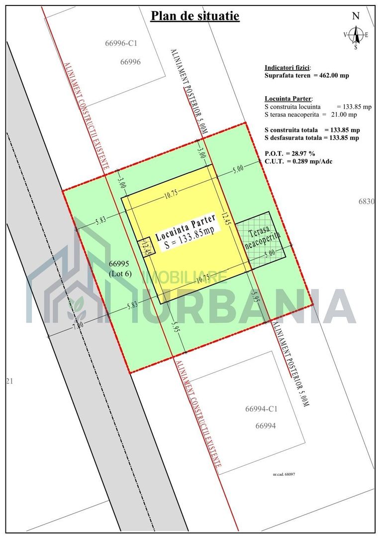 Casă de vânzare în Dancu – 3 dormitoare, 2 băi, living open space - Poză 8