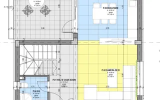 Vila individuala P+1 ***4 Camere***Curte proprie 380 mp//CORBEANCA - Schiță 29