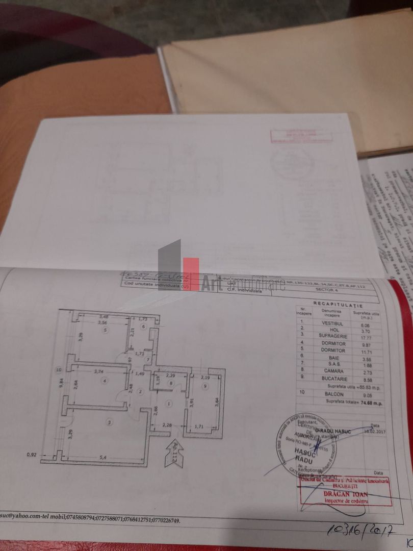 Vanzare apartament 3 camere Bd. Brâncoveanu - Poză 2