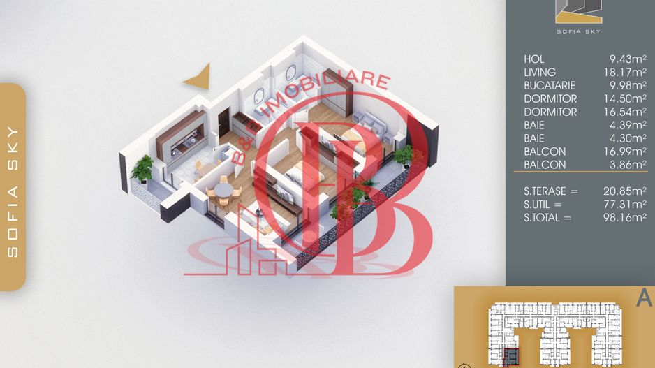 Bloc Finalizat Apartament 3 camere 7min Metrou Nicolae Teclu - Poză 2