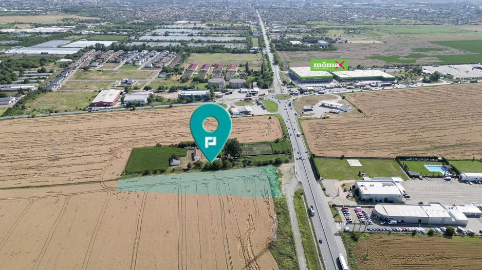 Teren 7653mp cu PUZ aprobat DN Arad Oradea - Poză 1