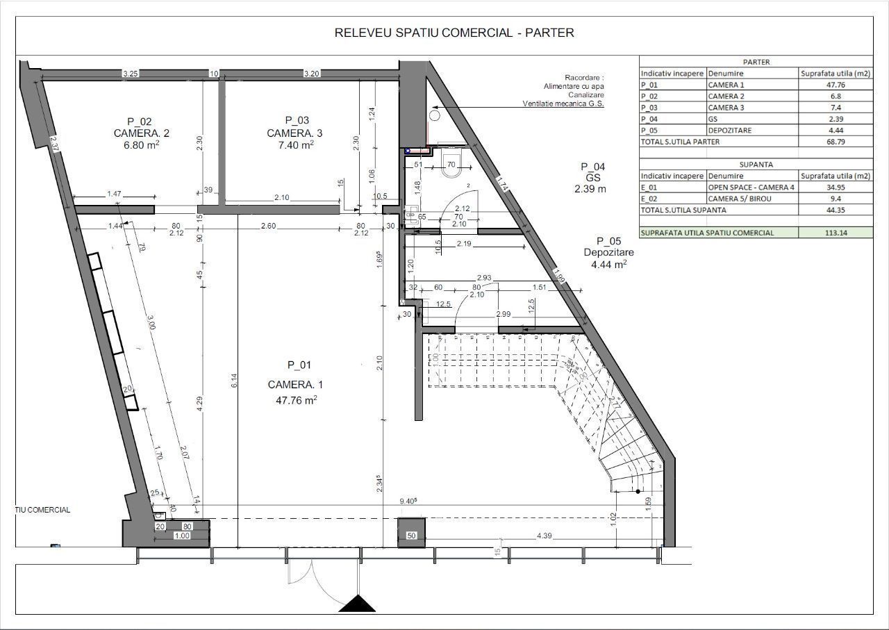 Spațiu Comercial 113mp,Chiriaș 2900€/lună,7 min de Victoriei,Proprieta - Poză 4