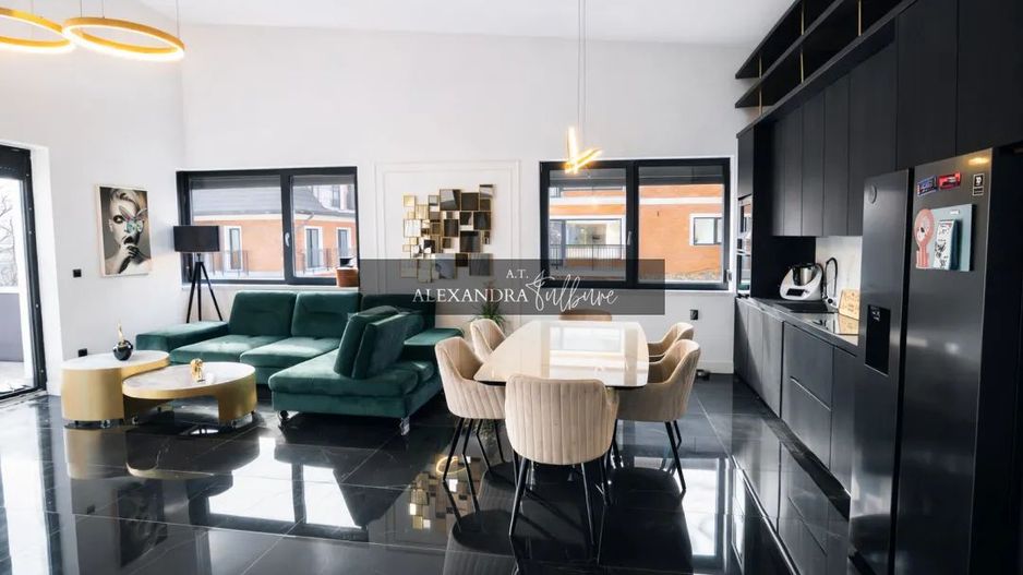 Duplex 4 camere, 170 mp, S+P+ET,  rooftop 100 mp, 4 garaje - Poză 2