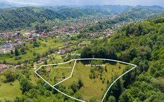 Moieciu de Jos |Teren 11.381 mp | Panoramă, potențial turistic - Poză 3