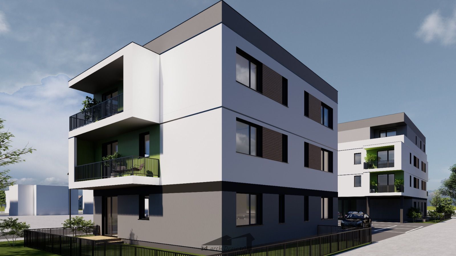 Apartament 3 camere, 2 bai - 65 mp | Curte proprie 80 mp | Comision 0% - Poză 3