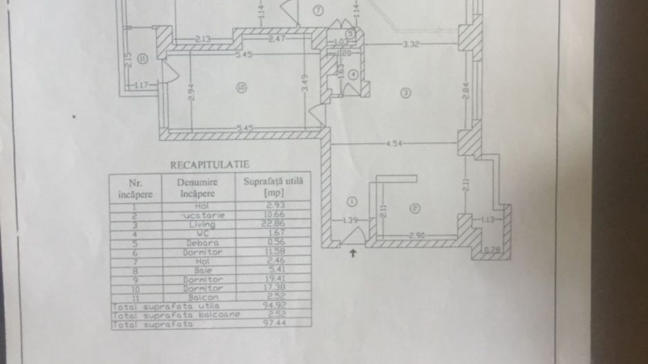 Apartament luminos lux | Stefan Cel Mare - Obor - Schiță 17