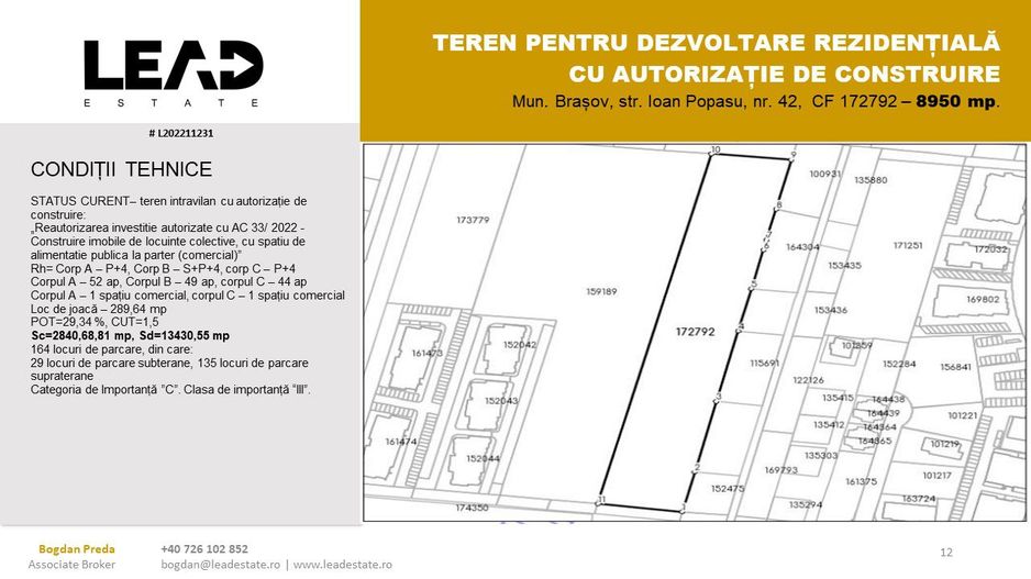 OPORTUNITATE INVESTITIE LOCUINTE COLECTIVE CU AUTORIZATIE DE CONSTRUIRE - Poză 11