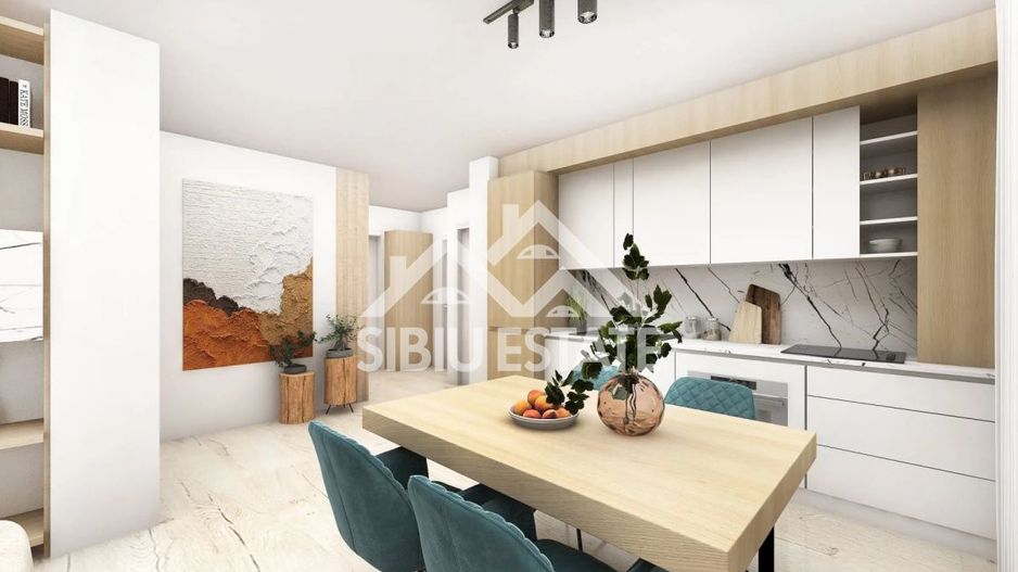 Apartament 3 Camere Finisat , Balcon, Parcare Inclusă,Doamna Stanca - Poză 3