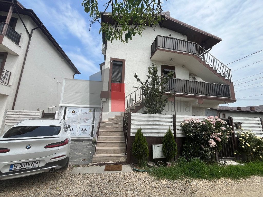 Apartament 3 camere cu terasa si curte +spatiu  comercial+loc parcare in Chiajna - Poză 12