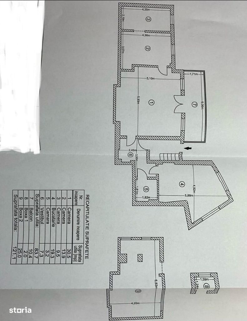 Apartament 4 camere în vilă, terasă și boxe, zonă ultracentrală Cișmigiu - Poză 13