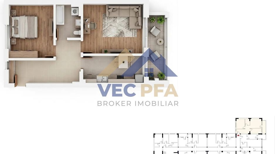 DISCOUNT 3-5% Apartamente 2 Camere Decomandate | Comision 0% - Poză 1